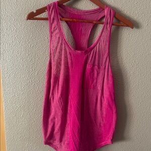 lululemon athletica Hot Pink Racerback Tank